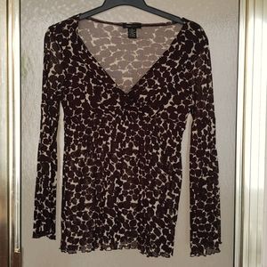 Women's medium long-sleeved shirt